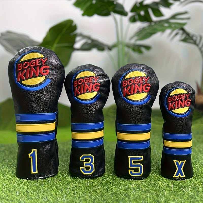 Golf Equipment Storage - 세련된 골프 클럽 헤드 커버; 먼지