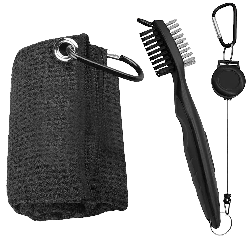 Golf Equipment Set - 골프 클럽 브러시 및 타월 클리너