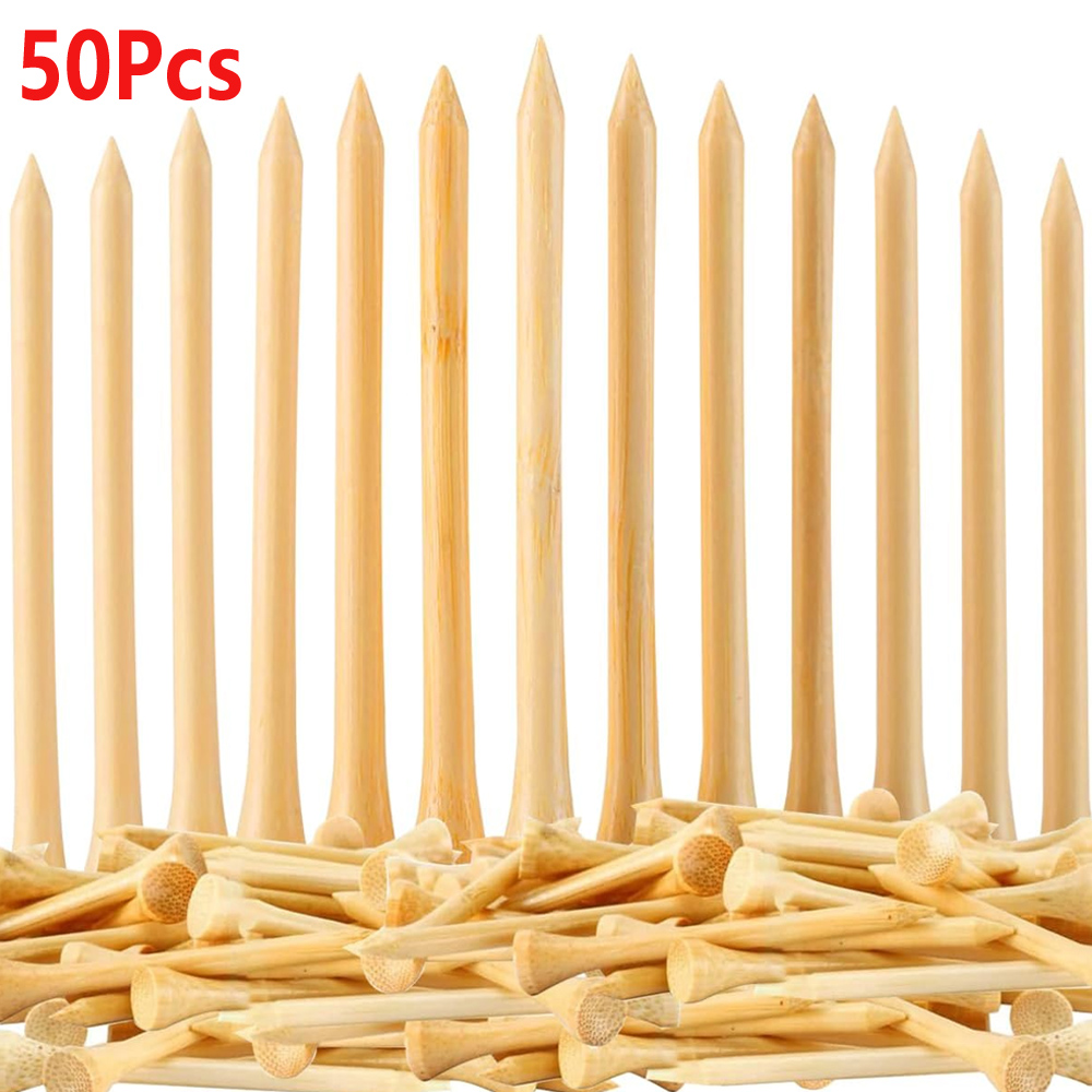 Golf Equipment Set - 50 개/대 나무 골프 티 티