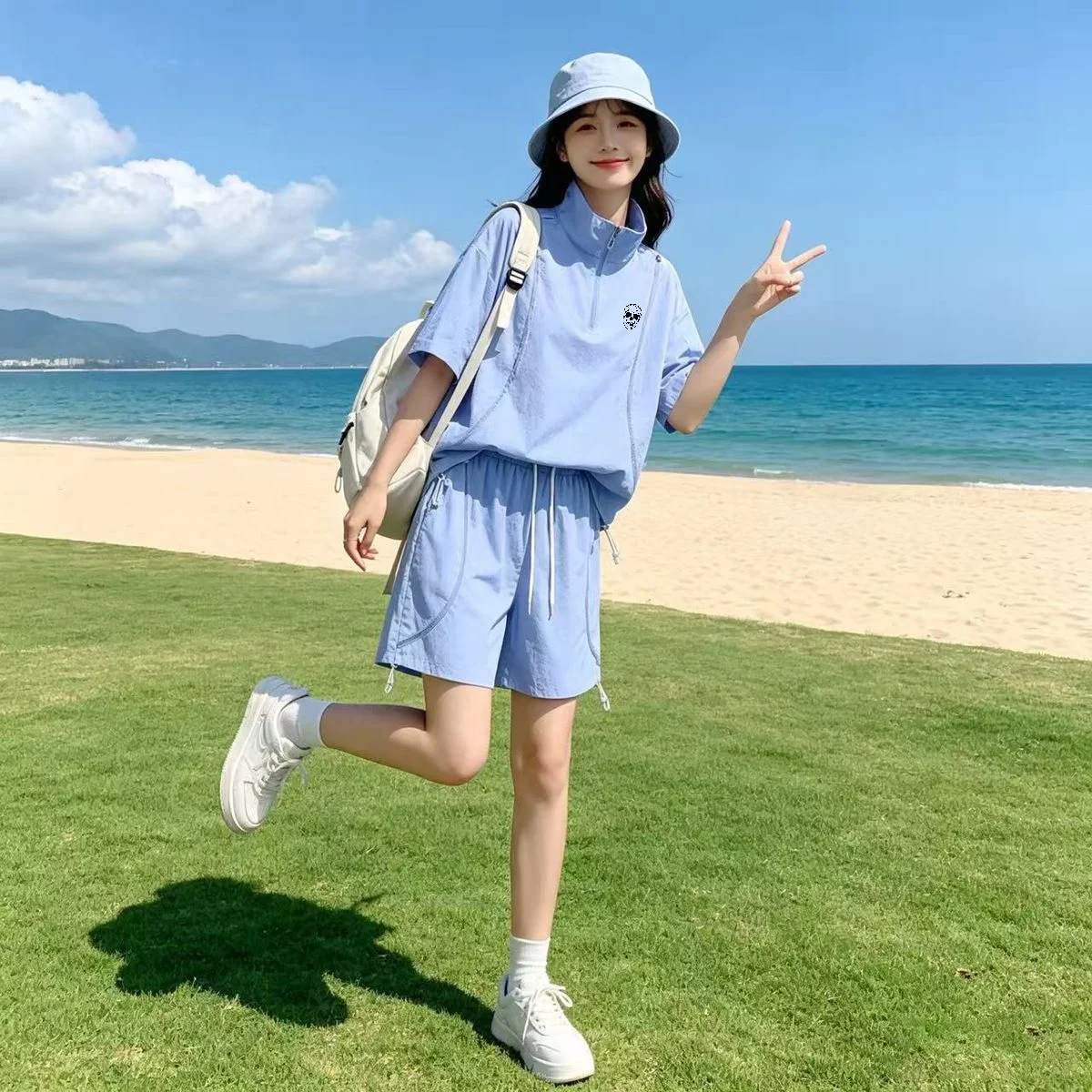 여름 남녀 햇빛 차단 골프웨어 커플 상의 및 반바지 세 - Golf Equipment Set 리뷰 및 가격