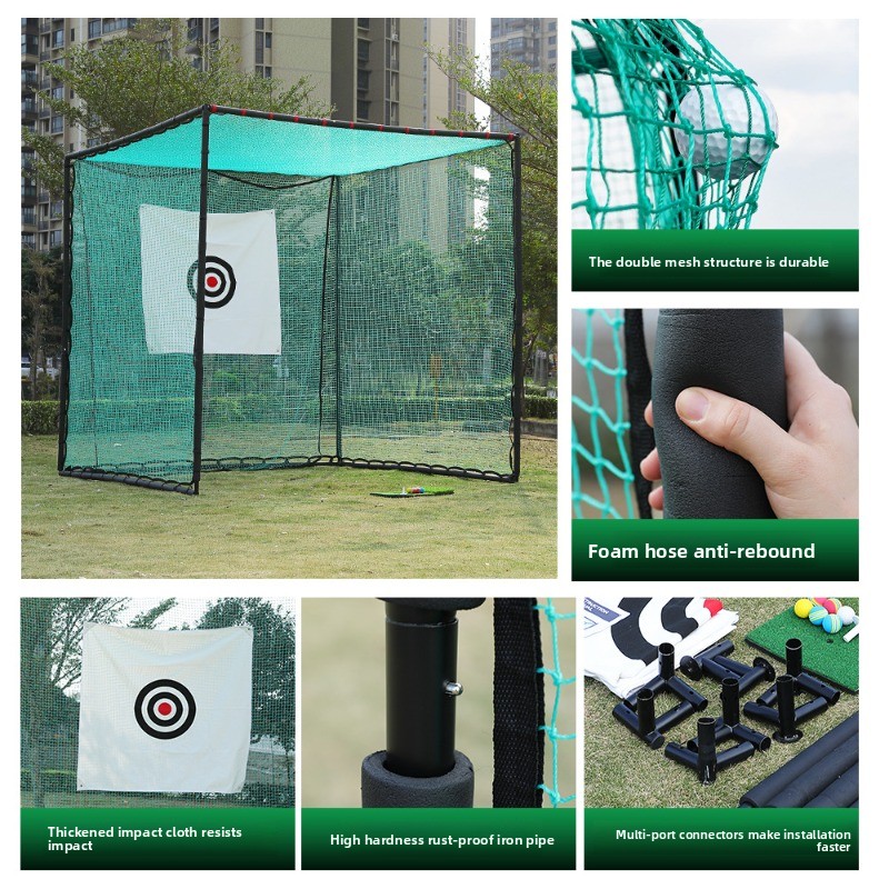 3M x 3m 골프 연습망, 스윙 커터 스트라이크 케이 - X Golf Equipment 리뷰 및 가격