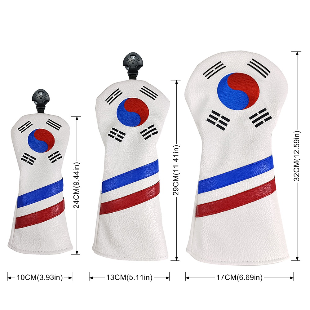 한국 애국 골프 헤드커버 세트 - 독특한 디자인의 아이 - Golf Equipment Set 리뷰 및 가격