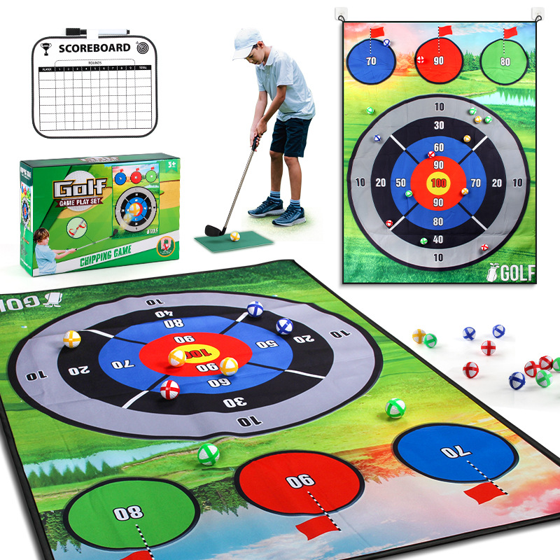 골프 게임 매트, 어린이 장난감 세트, 골프 클럽, 실 - Golf Equipment Set 리뷰 및 가격