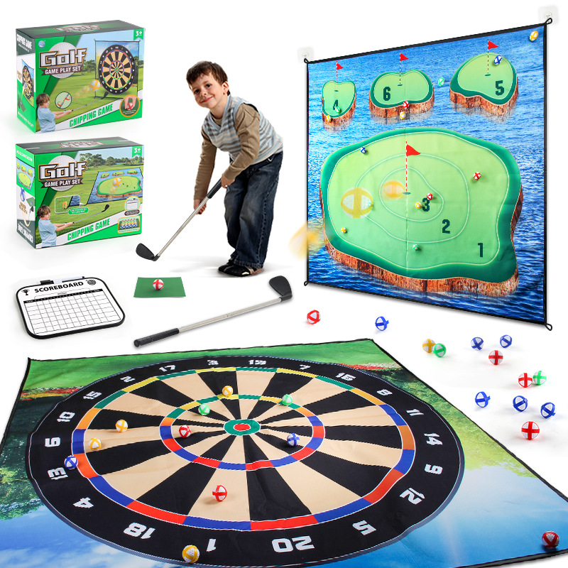 골프 게임 매트, 어린이 장난감 세트, 골프 클럽, 실 - Golf Equipment Set 리뷰 및 가격