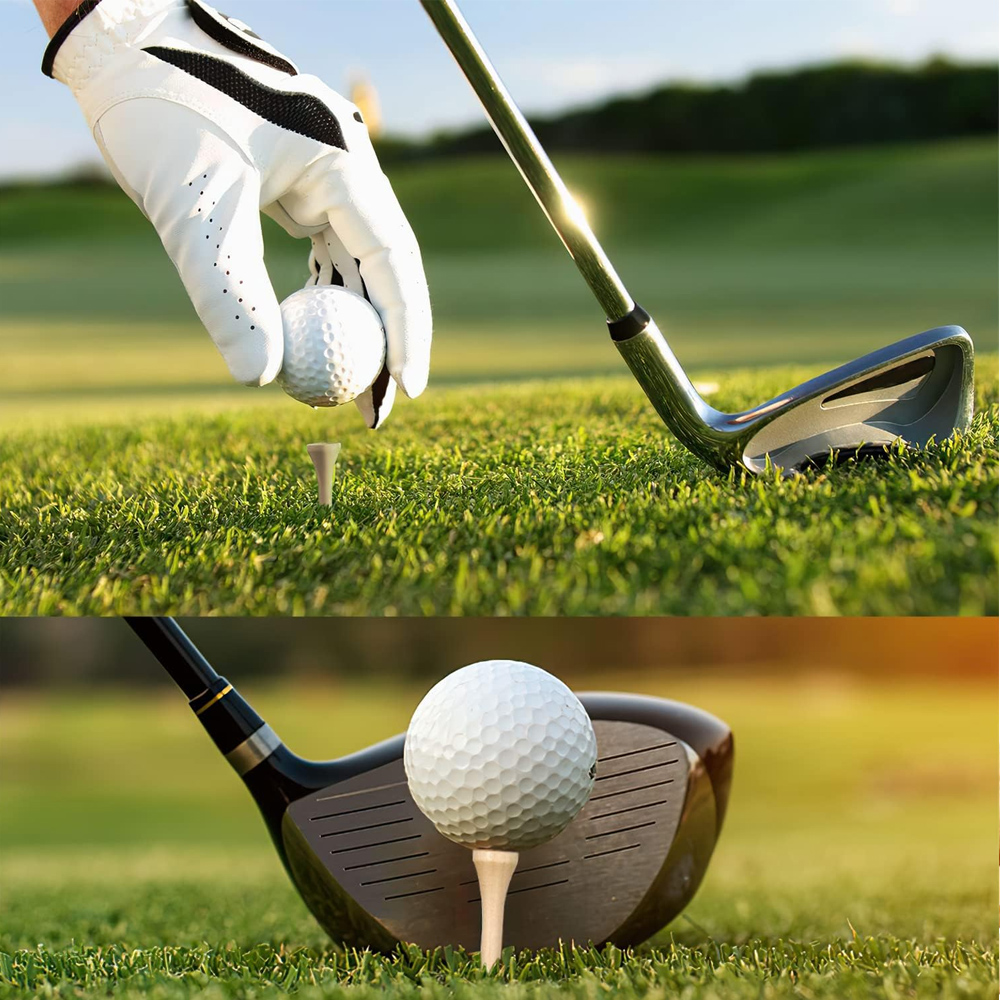 50 개/대 나무 골프 티 티 교체 연습장 타격 트레이 - Golf Equipment Set 리뷰 및 가격