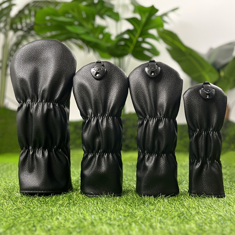 레트로 블랙 포커 골프 클럽 헤드 커버 - 두꺼운 충돌 - Golf Equipment Storage 리뷰 및 가격